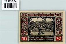 03149 O7570 Forst Lausitz - Notgeld Geweih