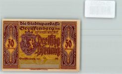 Greifenberg Gryfice - Notgeld