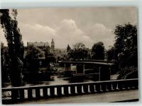 06667 O4850 Weißenfels , Saale Foto AK Brücke der Deutsch-Sowjetischen Freundschaft