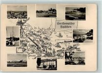 17489 O2200 Greifswald , Hansestadt - Orte um den Greifswalder Bodden