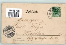08396 O9611 Waldenburg , Sachs 1899