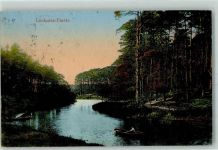17321 O2103 Löcknitz , Vorpommern 1914 - Ruderboot