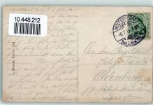 17321 O2103 Löcknitz , Vorpommern 1914 - Ruderboot