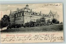 08396 O9611 Waldenburg , Sachs 1909 - Fürstliches Schönb. Lehrerseminar