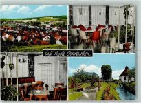 74706 W6960 Osterburken - Cafe Köpfle Innenansicht Parkanlage