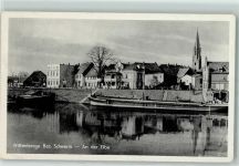 19322 O2900 Wittenberge , Prignitz - Elbe Frachtschiffe