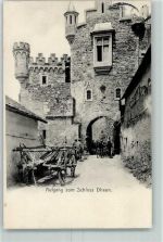 55606 W6570 Dhaun 1910 - Aufgang Schloss Dhaun