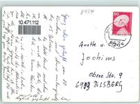 92526 W8474 Oberviechtach - Zeltplatz Ort lt. Stempel