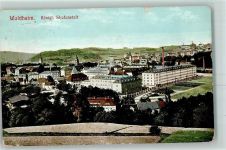 04736 O7305 Waldheim , Sachs 1911 Gebrauchsspuren königliche Strafanstalt