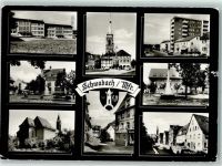 91126 W8540 Schwabach - Johannes Helm Schule Schillerplatz Rathaus Bachgasse