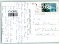 91126 W8540 Schwabach - Johannes Helm Schule Schillerplatz Rathaus Bachgasse