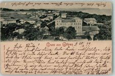18586 O2345 Göhren , Rügen 1899 Gebrauchsspuren