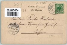 18586 O2345 Göhren , Rügen 1899 Gebrauchsspuren