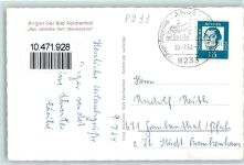 83454 W8233 Anger b Bad Reichenhall - Kirche Hochstaufen