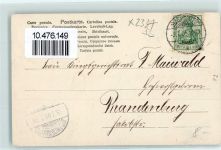 18546 O2331 Stubbenkammer 1905 - Königstuhl Fischerhütte
