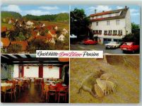 69429 W6935 Mülben - Gaststätte Pension Drei Lilien Bes H Guckenhan Schwein Ferkel