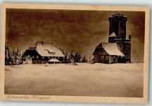 77889 W7596 Seebach , Baden - Wintersportplatz Hornisgrinde Hotel Bes. Franz Maier Ort lt. Stempel