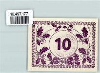6580 St. Anton am Arlberg 1920 Notgeldschein Notgeld 10 Heller Christofen Kirche