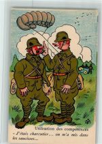 Nr. 139 Verlag A. Noyer - Collection Comic Militaire , Ballon AK Gute Erhaltung A. Noyer Künstlerkarte