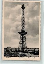 W1000 Berlin Charlottenburg Funkturm , gute Erhaltung Funk