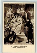 Goethe Galerie - Leonore - gute Erhaltung AK Kaulbach, H. von