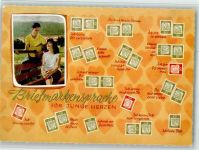 Nr. Brb 2 der Vero-Serie AK Gute Erhaltung Briefmarkensprache