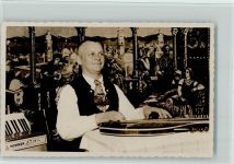 Zitherspieler, gute Erhaltung AK Zither 1935 Foto AK