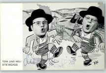 Toni und Heli Steingass - Autogramm Originale