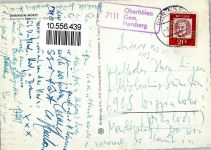 74249 W7110 Öhringen - Eberhard-Brunnen Markt Landpoststempel
