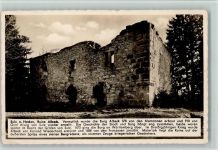 72160 W7240 Sulz am Neckar 1943 Foto AK Ruine Albeck und Chronik