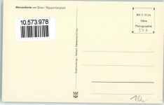 55590 W6554 Meisenheim , Glan - Rapportierplatz Turm Torbogen