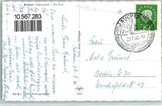 74722 W6967 Buchen (Odenwald) - Am Bild Säule Junge mit Schulranzen