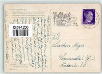 Landschaft in Schweden Albert Mann Bild 10/II Künstler Hilfswerk WK II Künstlerkarte