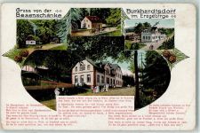 09235 O9135 Burkhardtsdorf Gebrauchsspuren Gasthaus Besenschänke Reh Gedicht