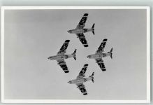 Jagdflugzeuge Luftwaffe nach 1945 Foto AK