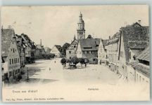 90518 W8503 Altdorf b. Nürnberg 1906 - Marktplatz