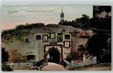 06268 O4240 Querfurt Relief AK Schlosstor