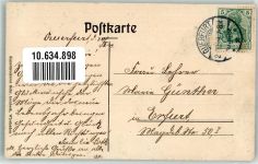 06268 O4240 Querfurt Relief AK Schlosstor