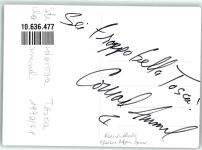Landestheater Linz Conrad Immel in Tosca Autogramm Opernsänger Autograph