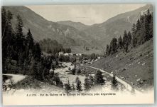 77390 Argentieres - Col de Balme et le Village de Monrocq