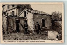 27260 Asnieres 1914 - Maison bombardee par les Zeppelins