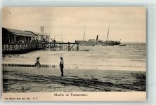 Muelle de Puntarenas Frachter Costa Rica