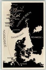 Reiseweg in den Hardanger- u. Sognefjord