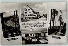 75305 W7540 Dennach Gebrauchsspuren Gasthaus Pension Zum Hirsch