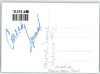 Conrad Immel Autogramm Oper Linz , Landestheater Opernsänger 1972 Autograph
