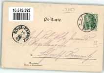W7750 Konstanz Das Kaufhaus Serie 1 Der Bodensee Blatt 5 Biese, K. 1903 Lithographie / Künstlerkarte