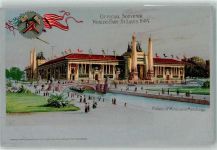 St. Louis 1904 Lithographie Ausstellung World´s Fair 1904