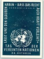 1945 - Tag der Vereinten Nationen Politik