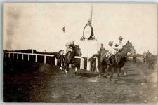 W8000 Riem Rennpferde Pferderennen 1921 Privatfoto AK