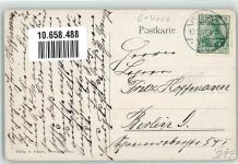 06909 O4606 Pretzsch Elbe 1911 Künstlerkarte